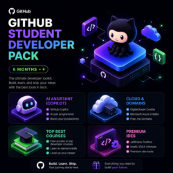 🚀 6 месяцев GitHub Student Developer Pack | GitHub Copilot Student — Полный доступ