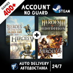 Heroes of Might and Magic: Olden Era   400 ИГР STEAM АККАУНТ