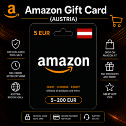 Amazon Gift Card (Австрия) 5–200 EUR | Код пополнения Amazon