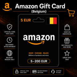 Amazon Gift Card (Бельгия) 5–200 EUR | Код пополнения Amazon