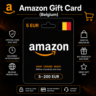 Amazon Gift Card (Бельгия) 5–200 EUR | Код пополнения Amazon