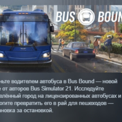 Bus Bound АВТОДОСТАВКА STEAM GLOBAL МГНОВЕННО ЛИЦЕНЗИЯ