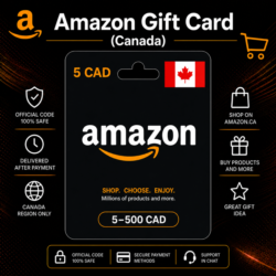 Amazon Gift Card (Канада) 5–500 CAD | Код пополнения Amazon
