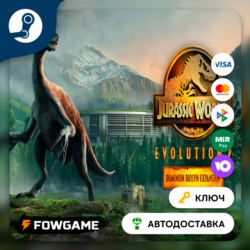 🔵 Jurassic World Evolution 2: Dominion Biosyn Expansion DLC (РУ СНГ) 🔑КЛЮЧ STEAM