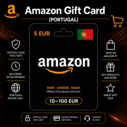 Amazon Gift Card (Португалия) 10–100 EUR | Код пополнения Amazon