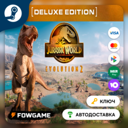 🔵 Jurassic World Evolution 2 - Deluxe Edition (РУ СНГ) 🔑КЛЮЧ STEAM