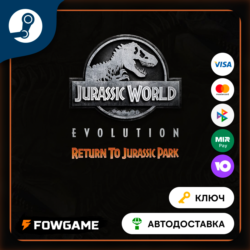 🔵 Jurassic World Evolution: Return To Jurassic Park DLC (РУ СНГ) 🔑КЛЮЧ STEAM