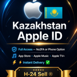 Apple ID Казахстан | Выбор: No2FA или Телефон   Полный Доступ | Мгновенно