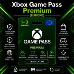 Xbox Game Pass Premium (Европа) 1–3 месяца | Код активации Xbox