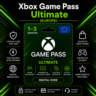 Xbox Game Pass Ultimate (Европа) 1–3 месяца | Код активации Xbox