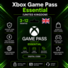 Xbox Game Pass Essential (Великобритания) 3–12 месяцев | Код активации Xbox