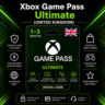 Xbox Game Pass Ultimate (Великобритания) 1–3 месяца | Код активации Xbox