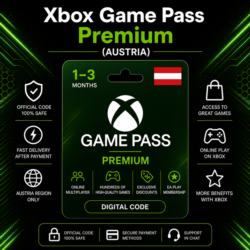 Xbox Game Pass Premium (Австрия) 1–3 месяца | Код активации Xbox