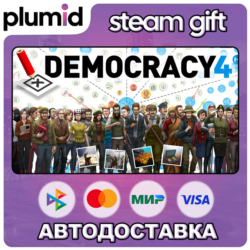 Democracy 4 Steam Gift / Россия   МИР / АВТО
