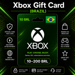 Xbox Gift Card (Бразилия) 10–200 BRL | Код пополнения Xbox
