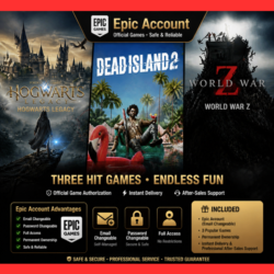 Hogwarts Legacy   Dead Island 2 | Аккаунт Epic Games | Полный доступ