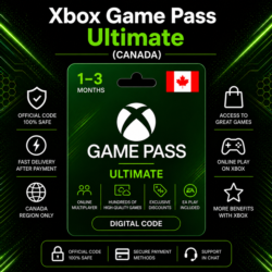 Xbox Game Pass Ultimate (Канада) 1–3 месяца | Код активации Xbox