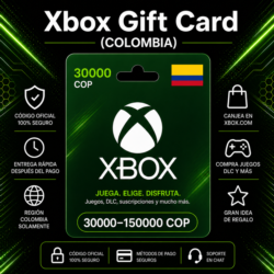 Xbox Gift Card (Колумбия) 30000–150000 COP | Код пополнения Xbox