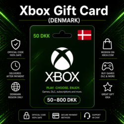 Xbox Gift Card (Дания) 50–800 DKK | Код пополнения Xbox