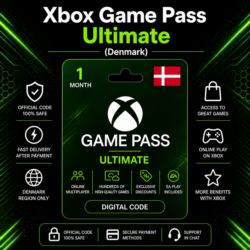 Xbox Game Pass Ultimate (Дания) 1 месяц | Код активации Xbox
