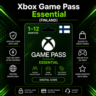 Xbox Game Pass Essential (Финляндия) 1–12 месяцев | Код активации Xbox