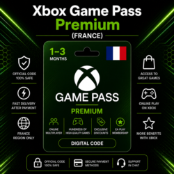 Xbox Game Pass Premium (Франция) 1–3 месяца | Код активации Xbox