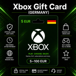 Xbox Gift Card (Германия) 5–100 EUR | Код пополнения Xbox