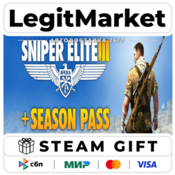 Sniper Elite 3   Season Pass / Steam АВТО / РУ   МИР