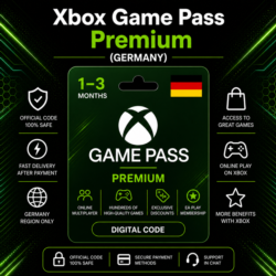 Xbox Game Pass Premium (Германия) 1–3 месяца | Код активации Xbox