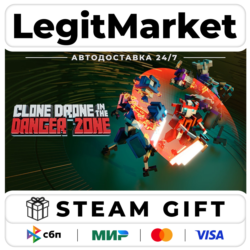 Clone Drone in the Danger Zone / Steam АВТО / РУ   МИР