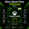 Xbox Game Pass Ultimate (Индия) 1–3 месяца | Код активации Xbox