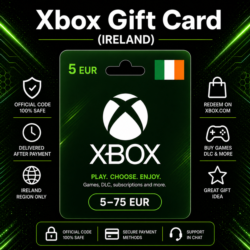 Xbox Gift Card (Ирландия) 5–75 EUR | Код пополнения Xbox