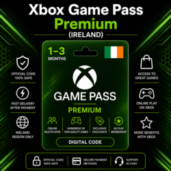 Xbox Game Pass Premium (Ирландия) 1–3 месяца | Код активации Xbox