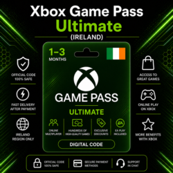 Xbox Game Pass Ultimate (Ирландия) 1–3 месяца | Код активации Xbox