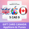 5 CAD КАНАДА iTUNES 5 CAD КОД КАРТА ПОПОЛНЕНИЯ iTunes КАНАДА      АВТОВЫДАЧА    C$