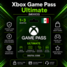 Xbox Game Pass Ultimate (Мексика) 1–3 месяца | Код активации Xbox