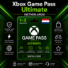 Xbox Game Pass Ultimate (Нидерланды) 1–3 месяца | Код активации Xbox
