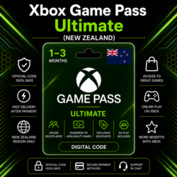 Xbox Game Pass Ultimate (Новая Зеландия) 1–3 месяца | Код активации Xbox