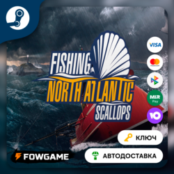 Fishing: North Atlantic - Scallops Expansion DLC (Весь мир)   КЛЮЧ STEAM