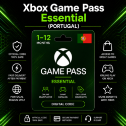 Xbox Game Pass Essential (Португалия) 1–12 месяцев | Код активации Xbox