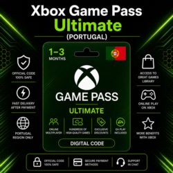 Xbox Game Pass Ultimate (Португалия) 1–3 месяца | Код активации Xbox