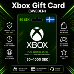 Xbox Gift Card (Швеция) 50–1000 SEK | Код пополнения Xbox