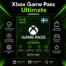 Xbox Game Pass Ultimate (Швеция) 1–3 месяца | Код активации Xbox