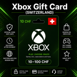 Xbox Gift Card (Швейцария) 10–100 CHF | Код пополнения Xbox