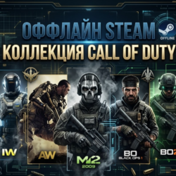 Call of Duty: IW, AW, MW2(2009), Black Ops 1,2  / Steam / Оффлайн / Без Очереди