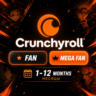 CRUNCHYROLL FAN / MEGA FAN    1–12 МЕСЯЦЕВ НА ВАШ АККАУНТ