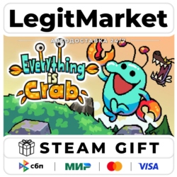 Everything is Crab: The Animal Evolution Roguelite / Steam АВТО / РУ   МИР