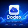ChatGPT — кредиты на 100 долларов для приобретения Codex для студентов.