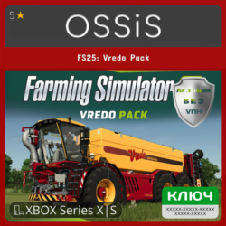 КЛЮЧ FS25 Vredo Pack XBOX Код