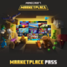 Minecraft MarketPlace pass 2 1 месяца Bedrock Edition